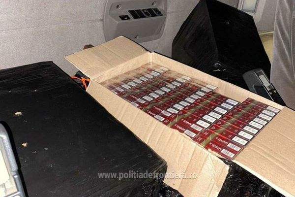 Cinci ani nu mai poate intra în România după ce a fost prins cu țigări de contrabandă