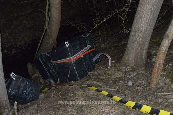 3.000 pachete de țigări, confiscate la frontiera de nord! Sucevean, cercetat pentru contrabandă în formă agravantă și trecere frauduloasă a frontierei de stat