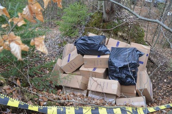 14.000 pachete pachete țigări de proveniență Duty Free, confiscate la frontiera de nord 