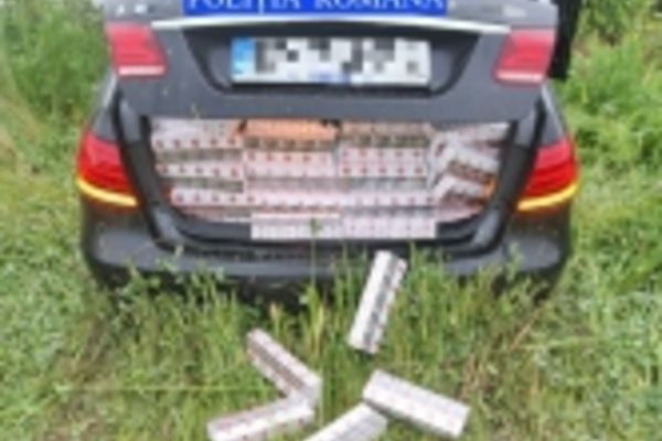 Urmărire ca-n filme în Roman a unui contrabandist din Suceava
