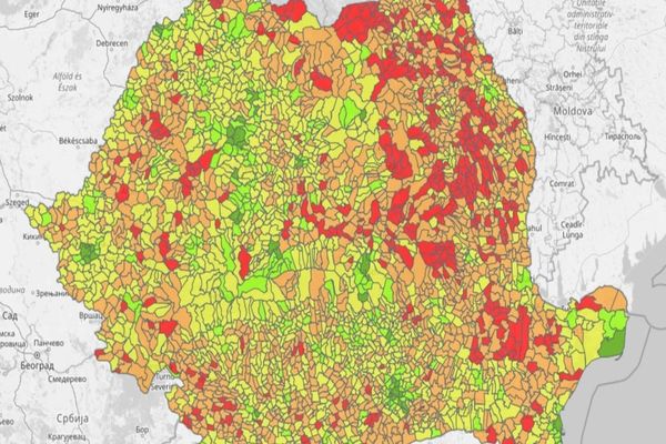 HARTA INTERACTIVĂ - Câți oameni s-au vaccinat chiar în orașul tău - Verifică informațiile aici