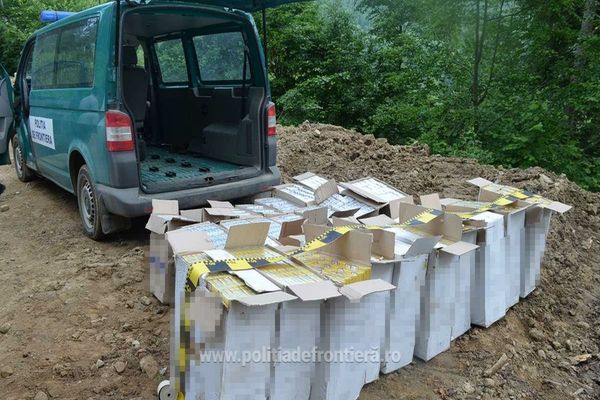 Țigări în valoare de peste 140.000 lei confiscate în judeţul Suceava