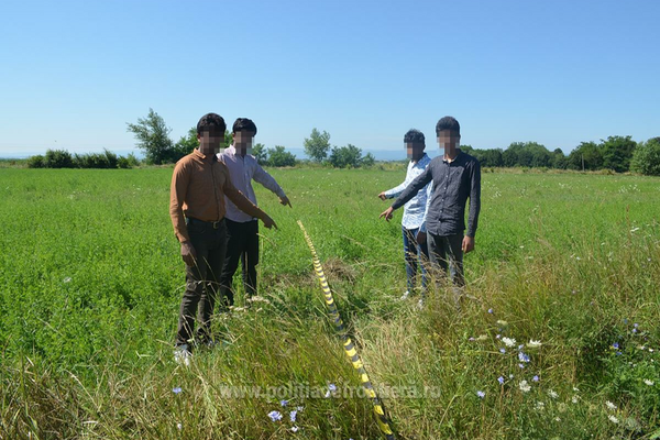 Patru cetăţeni din Pakistan opriți la frontiera de nord a țării 