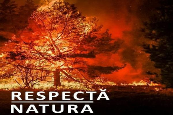  STOP INCENDIILOR DE VEGETAȚIE USCATĂ ! Sfaturile pompierilor