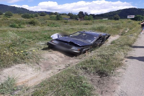 Accident rutier la ieșirea din municipiul Câmpulung Moldovenesc. Patru persoane au ajuns la spital (FOTO)