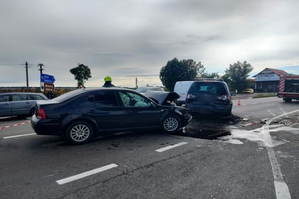 ACCIDENT cu victime multiple în județul Suceava- FOTO