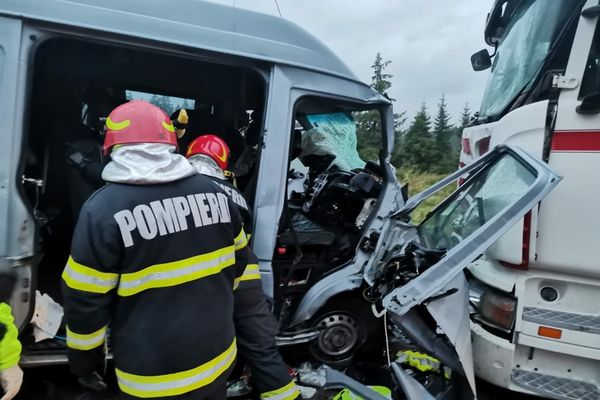 Accident grav la Poiana Stampei!- FOTO