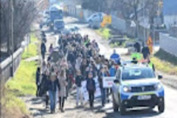 Anchetă la Suceava, după ce mai mulți copii au participat la un marș împotriva învățământului online