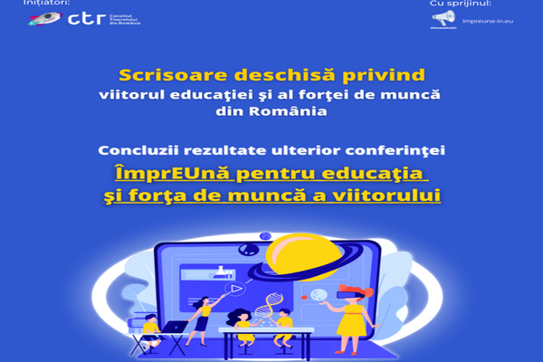 Scrisoarea deschisă privind viitorul educației și al forței de muncă din România