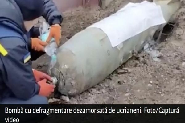 VIDEO | Dovada că rușii bombardează Ucraina cu armament interzis - proiectile cu fragmentare