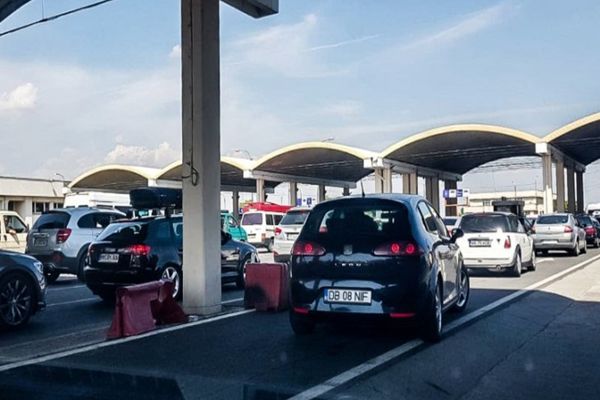 Traficul la frontieră a crescut cu 150% de Paşte, comparativ cu sărbătorile din 2021