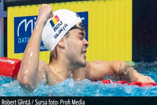Robert Glință, calificat în finală la 50 m spate cu al șaselea timp