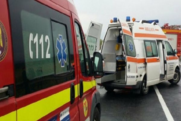 Accident  produs de un șofer fără experiența