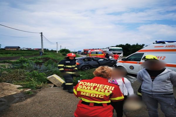 Accident grav în județul Suceava 