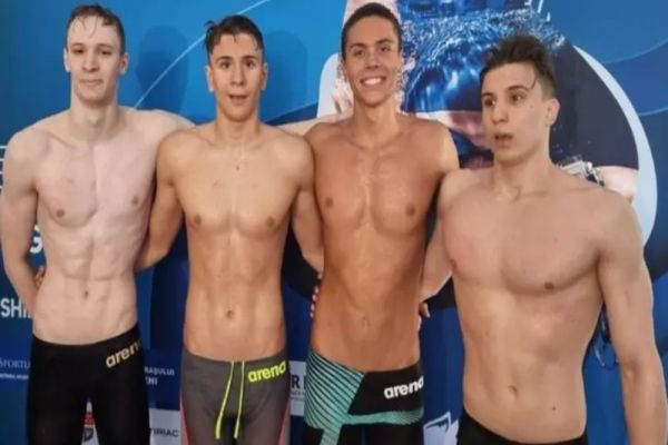 AUR pentru Popovici și echipa României la ștafeta de 4x100m liber - A fost stabilit un nou record al competiției