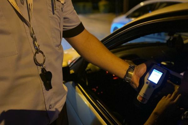 Sucevean beat prins la volan în apropiere de Sighişoara