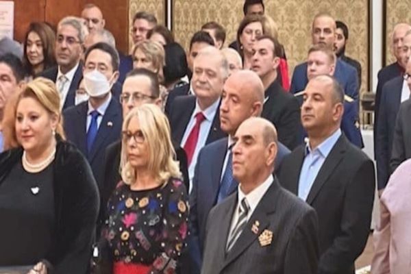 Șoșoacă și Severin, sărbătoare la Ambasada Rusiei. Valeri Kuzmin, discurs halucinant