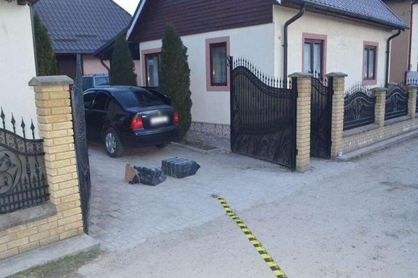 Urmărire ca-n filme după contrabandiștii de țigări