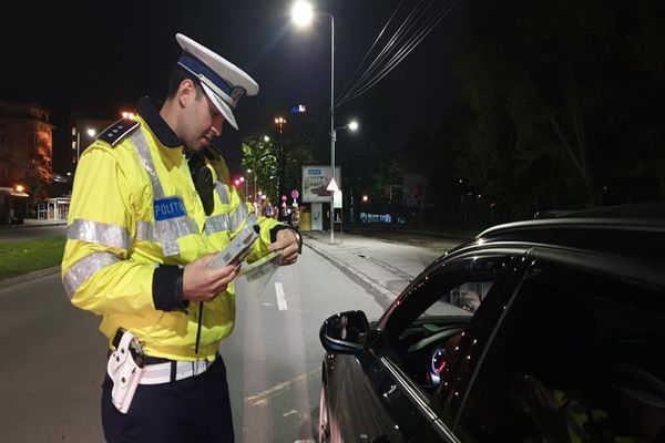 Prins băut la volan la prima oră a dimineții