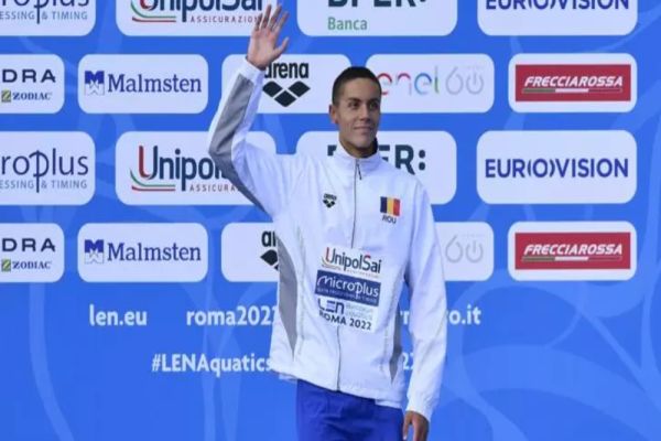David Popovici a fost ales cel mai bun înotător european al anului 2022