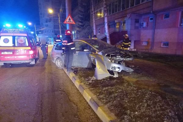 Accident rutier în Suceava