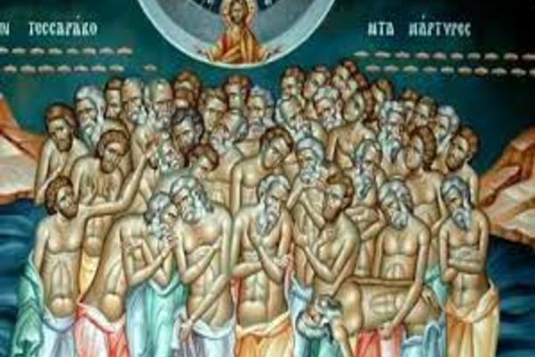 Sărbătoare uriașă în calendarul ortodox - 9 martie - Cruce cu negru