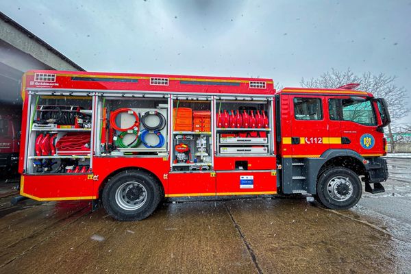 Autospecială nouă în dotarea ISU Suceava