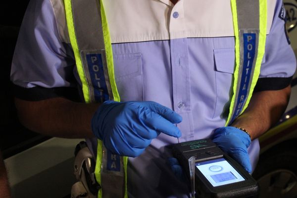 Drogat la volan, pe străzile din Câmpulung