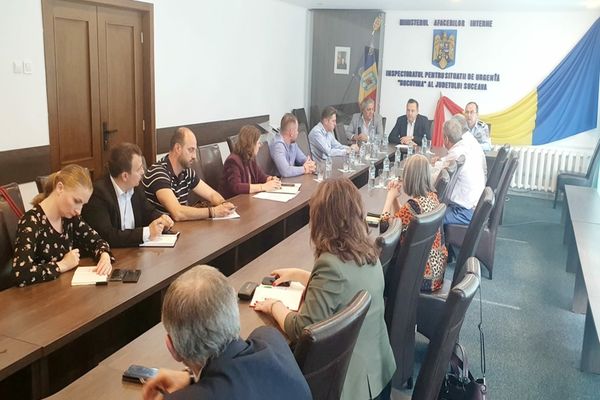 Ședință CJSU pentru rezolvarea problemelor la alimentarea cu apă în comuna Ciorăști