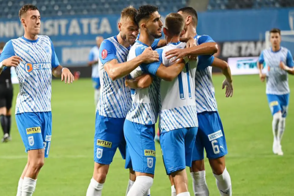Universitatea Craiova, 4-1 în deplasare cu Poli Iaşi