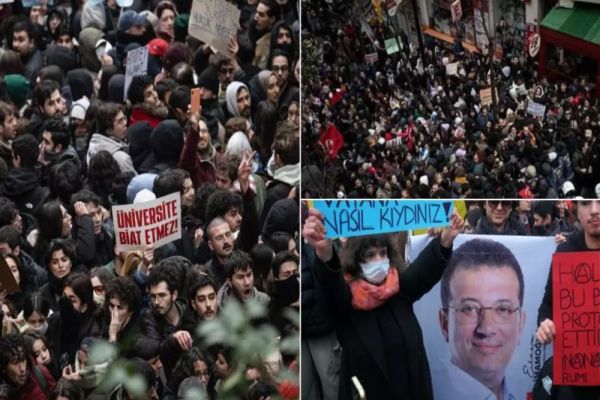 HAOS TOTAL LA ISTANBUL DUPĂ ARESTAREA RIVALULUI LUI ERDOGAN! PROTESTE MASIVE ȘI PRĂBUȘIREA LIREI TURCEȘTI