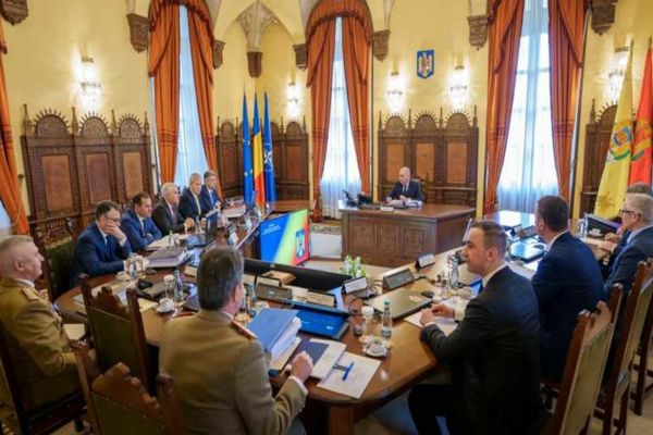 ȘEDINȚA CSAT PRIVIND APĂRAREA ROMÂNIEI ÎN FAȚA DRONELOR RUSEȘTI S-A ÎNCHEIAT