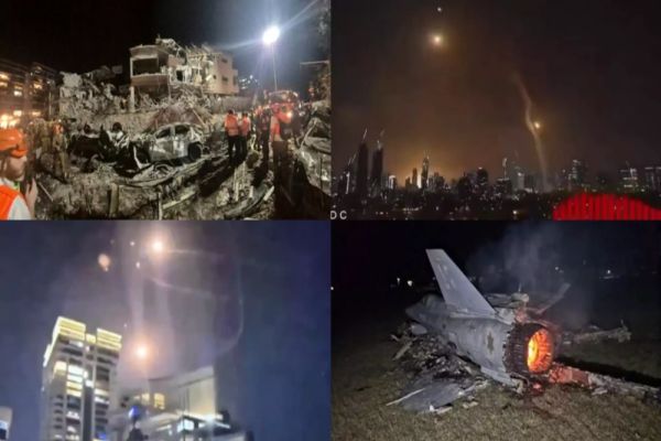 IRANUL A LANSAT ATACURI GROAZNICE ASUPRA ISRAELULUI 