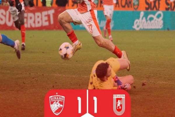 Dinamo – Universitatea Craiova 1-1