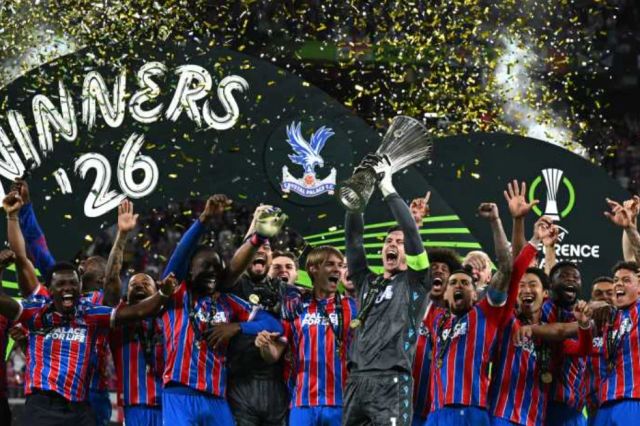 Fotbal: Crystal Palace a cucerit trofeul Conference League, după 1-0 în finala cu Rayo Vallecano