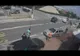 Accident la Dumbrăveni, filmat de o cameră de supraveghere VIDEO