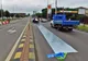 Bulevard blocat de coli de tablă căzute dintr-o camionetă. Șoferul a fost amendat