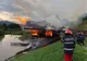 O casă de vacanță din Prisaca Dornei a fost distrusă de un incendiu FOTO