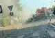 Un autoturism a luat foc în mers pe o stradă din municipiul Rădăuți FOTO