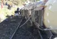 Autocisternă răsturnată pe calea ferată, la Iacobeni. Traficul feroviar este blocat FOTO