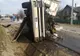 Camion înmatriculat în Suceava, implicat într-un grav accident produs în localitatea ieșeană Răducăneni FOTO
