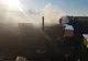 Incendiu în municipiul Rădăuți. Flăcările au pornit de la o țigară aruncată la întâmplare VIDEO