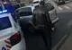 Mașină de poliție aflată în misiune, împlicată într-un accident rutier FOTO