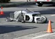 Un mopedist aproape în comă alcoolică a produs un accident. Nici măcar nu avea permis de conducere