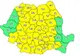 Cod galben de ploi și vijelii pentru mai multe localități din județul Suceava