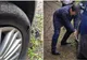 FOTO Vicepremierul Daniel Suciu a făcut pană pe un drum din Suceava