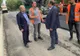 Gheorghe Flutur a fost împreună cu primarul Ilie Boncheș pe șantierele din Vatra Dornei FOTO