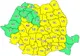 Cod galben de ploi torențiale pentru județul Suceava