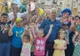 FOTO Spectacol cu clovn la inaugurarea unui loc de joacă în Burdujeni