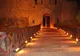 Cetatea de Scaun a Sucevei iluminată în portocaliu pentru a marca Ziua Mondială a Siguranței Pacientului